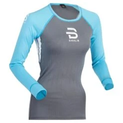 Sous-vêtement Techni. Nordique Bjorn Daehlie Compete Tech Ls Wmn Aquarius