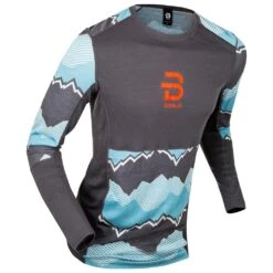 Sous-vêtement Techni. Nordique Bjorn Daehlie Mountain Wool Long Sleeve Delphium Blue
