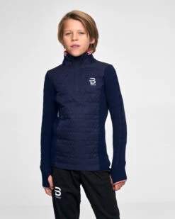 Daehlie Sweater Half Zip Comfy For Junior