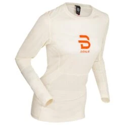 Sous-vêtement Techni. Nordique Bjorn Daehlie Active Wool Long Sleeve Wmn Snow White