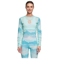 Sous-vêtement Techni. Nordique Bjorn Daehlie Mountain Wool Long Sleeve Wmn Iced Aqua -Daehlie f81d39bd1aaa45340065b131e726437431cefc47 H23BJORACC2253995 4